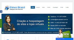 Desktop Screenshot of elevabrasil.com.br