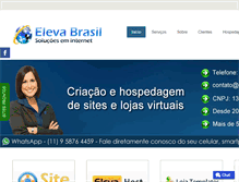 Tablet Screenshot of elevabrasil.com.br